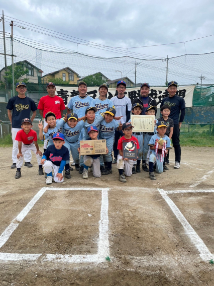 【Tチーム】青葉区春季大会優勝⚾※連合チーム